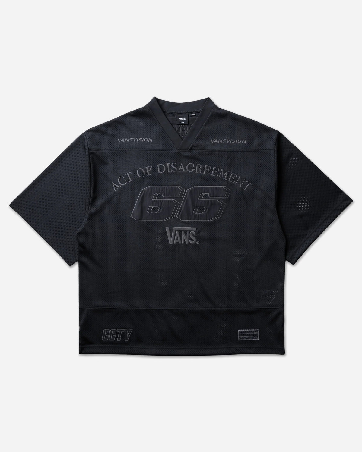 A.O.D. MESH T-SHIRT Black