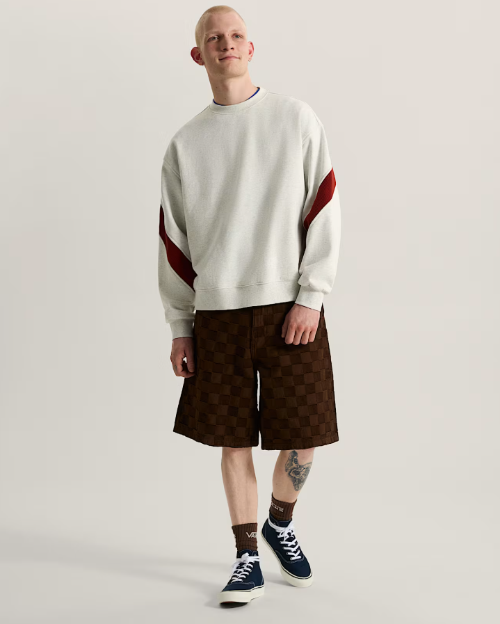 Retro Sport Crew ASH HEATHER