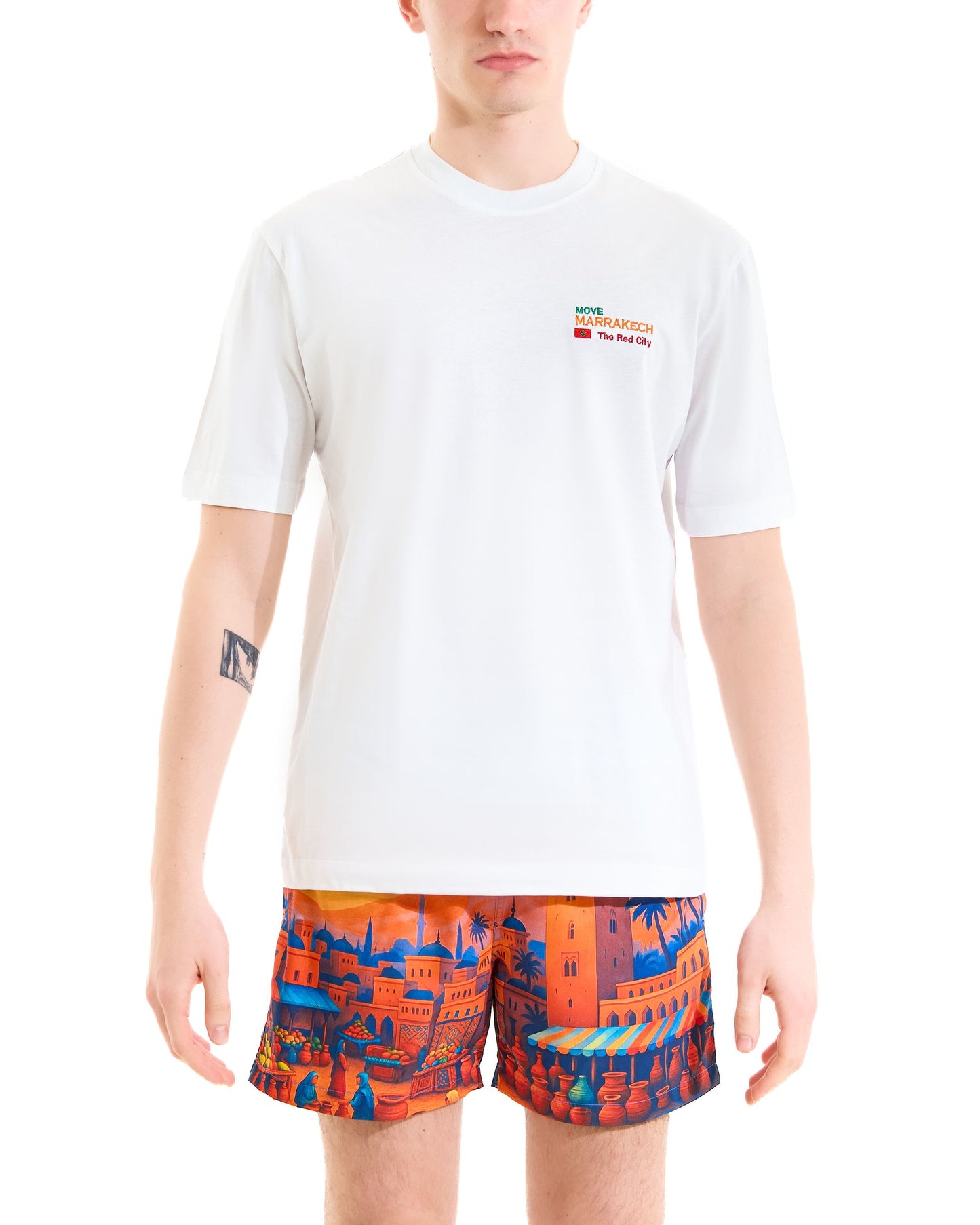 T-SHIRT STAMPA MARRACASH