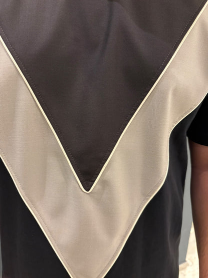 T-SHIRT CON DOPPIO TESSUTO
