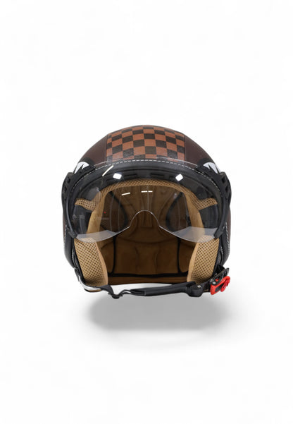 SHARKS IN PARIS HELMET BROWN