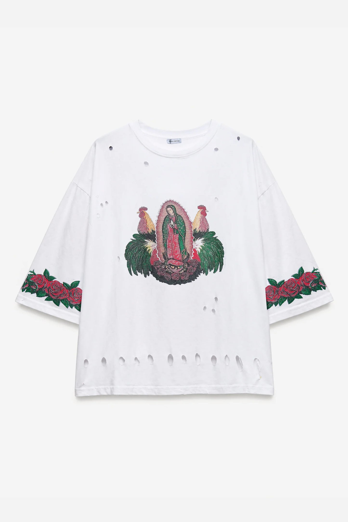 T-SHIRT C/STP MADONNA ROSE