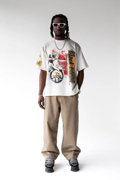 T-SHIRT CON STAMPA ANGELO