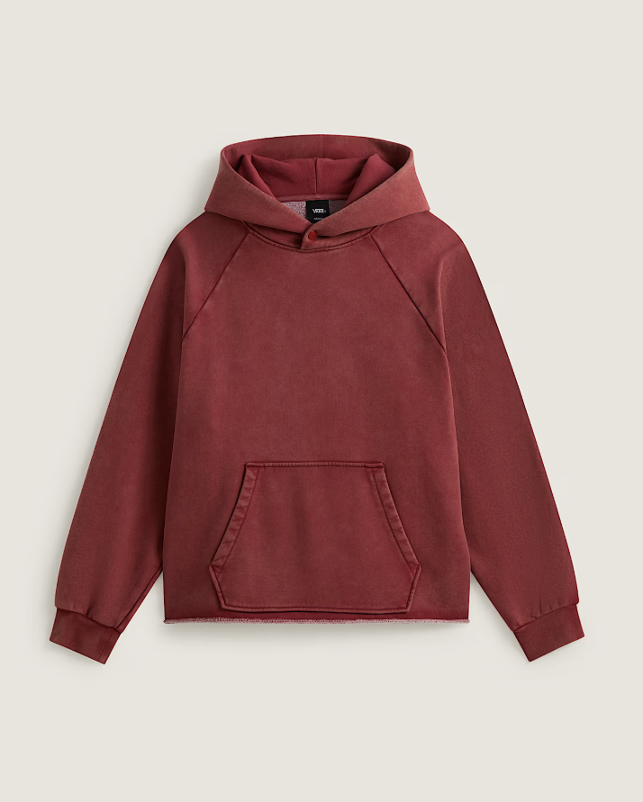 Tilt Rolled Hem Pullover Poppy Ember