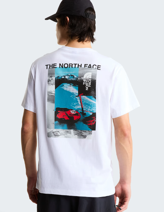 APEX '75 COLLAGE RELAXED SS TEE TNF