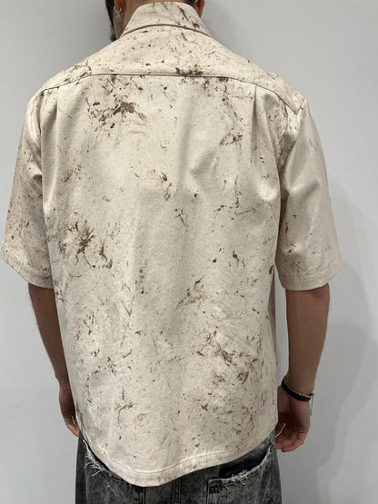 Camicia effetto marmorizzato