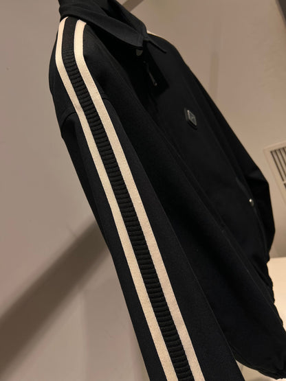 Giubbotto in cotone con bande