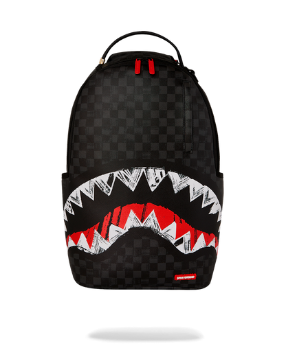 SCRIBBLE SHARK BACKPACK