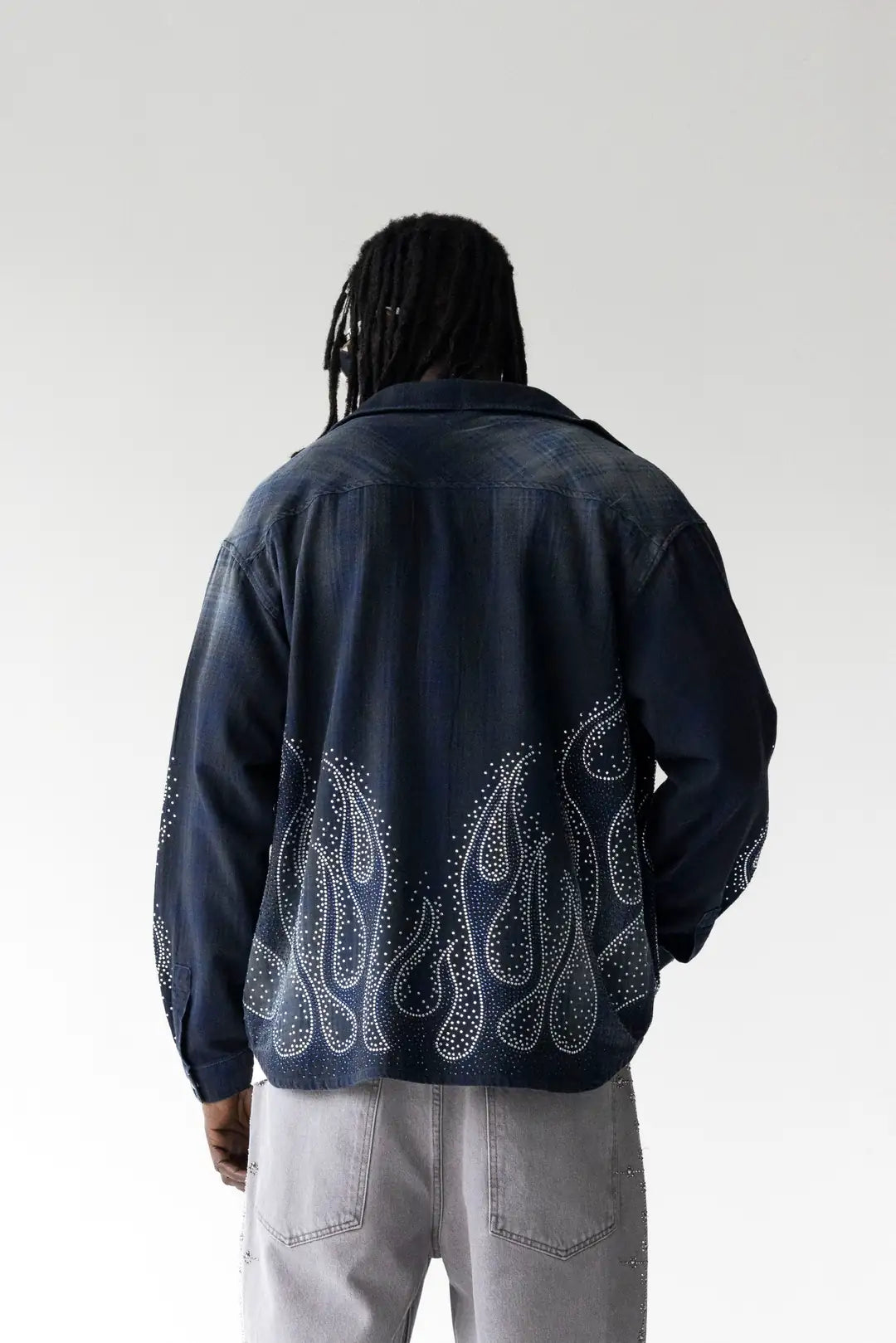 CAMICIA FIAMMA BLU