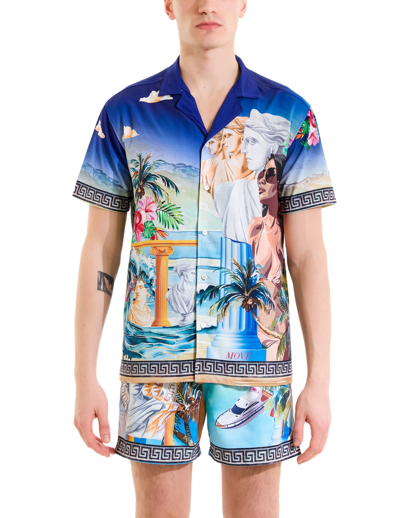 CAMICIA FANTASIA PRINT E