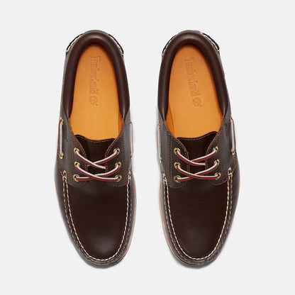 mocassino scarpa da barca timberland marrone