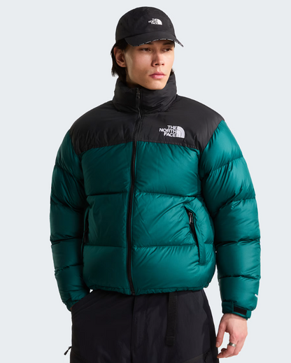 M 1996 RETRO NUPTSE JACKET Pacific Teal/TNF Black
