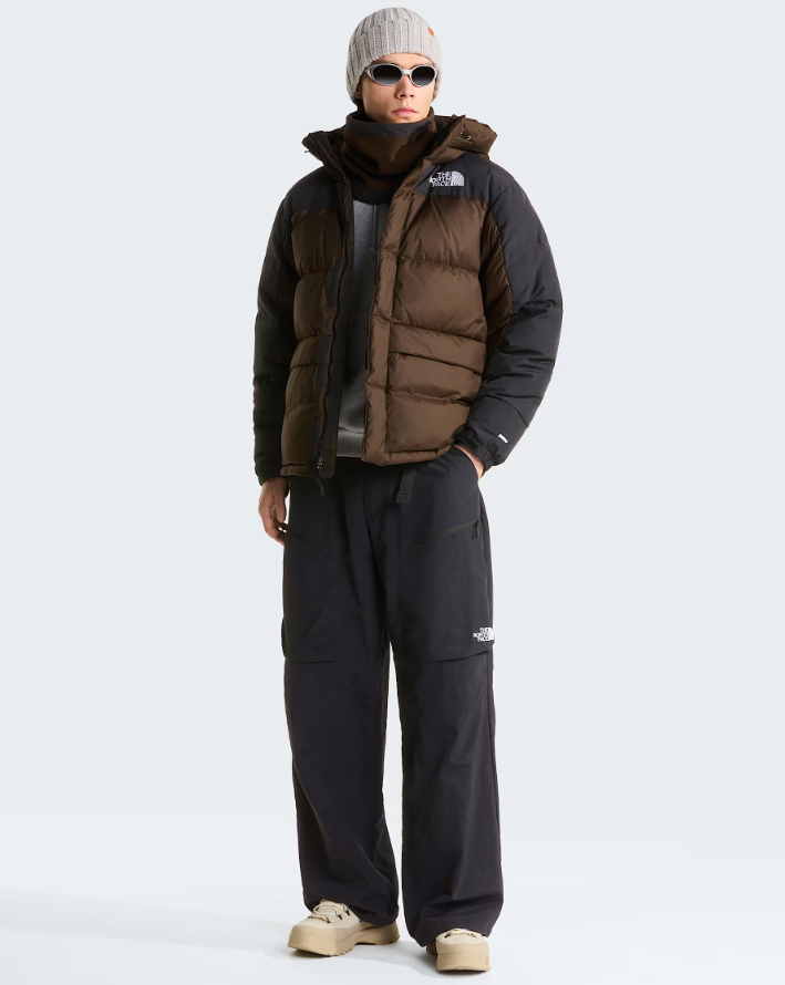 HMLYN DOWN PARKA Dark Chestnut/TNF Black