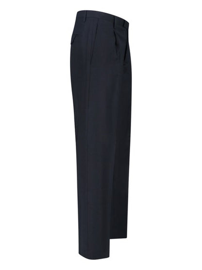 Pantalone wide fit con pinces