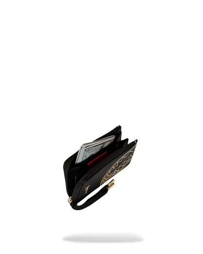 THAT GOLD DRAP WALLET