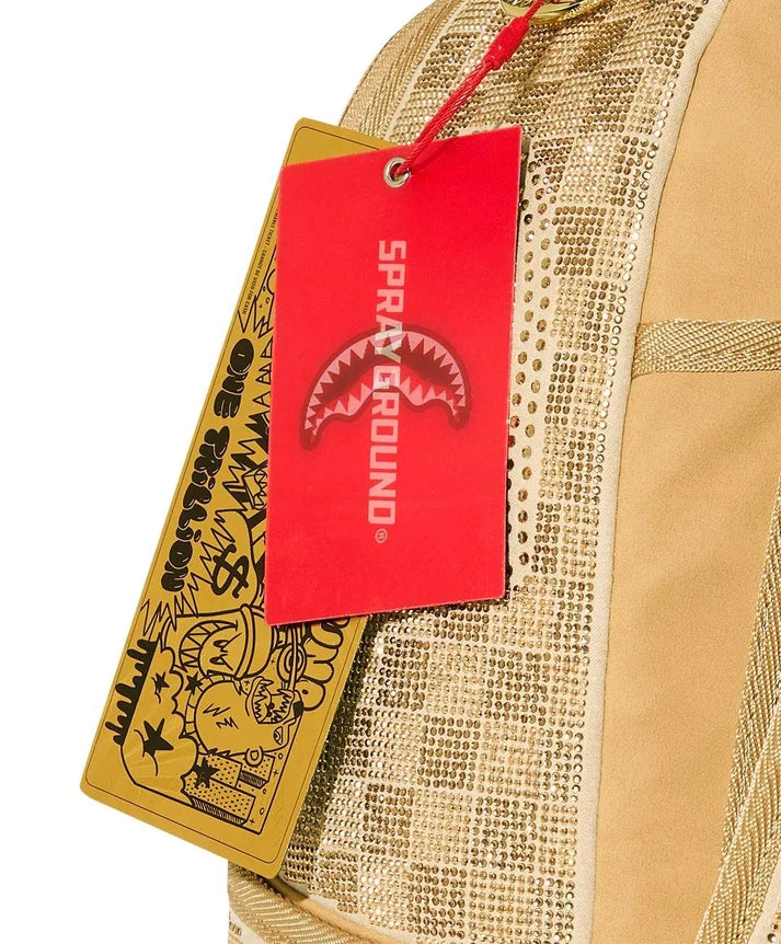 2 TONE GOLD TRINITY BACKPACK