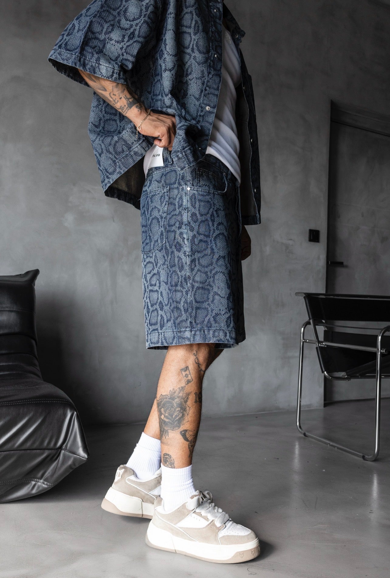DENIM PITONATO