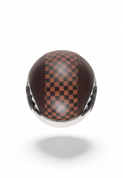 SHARKS IN PARIS HELMET BROWN