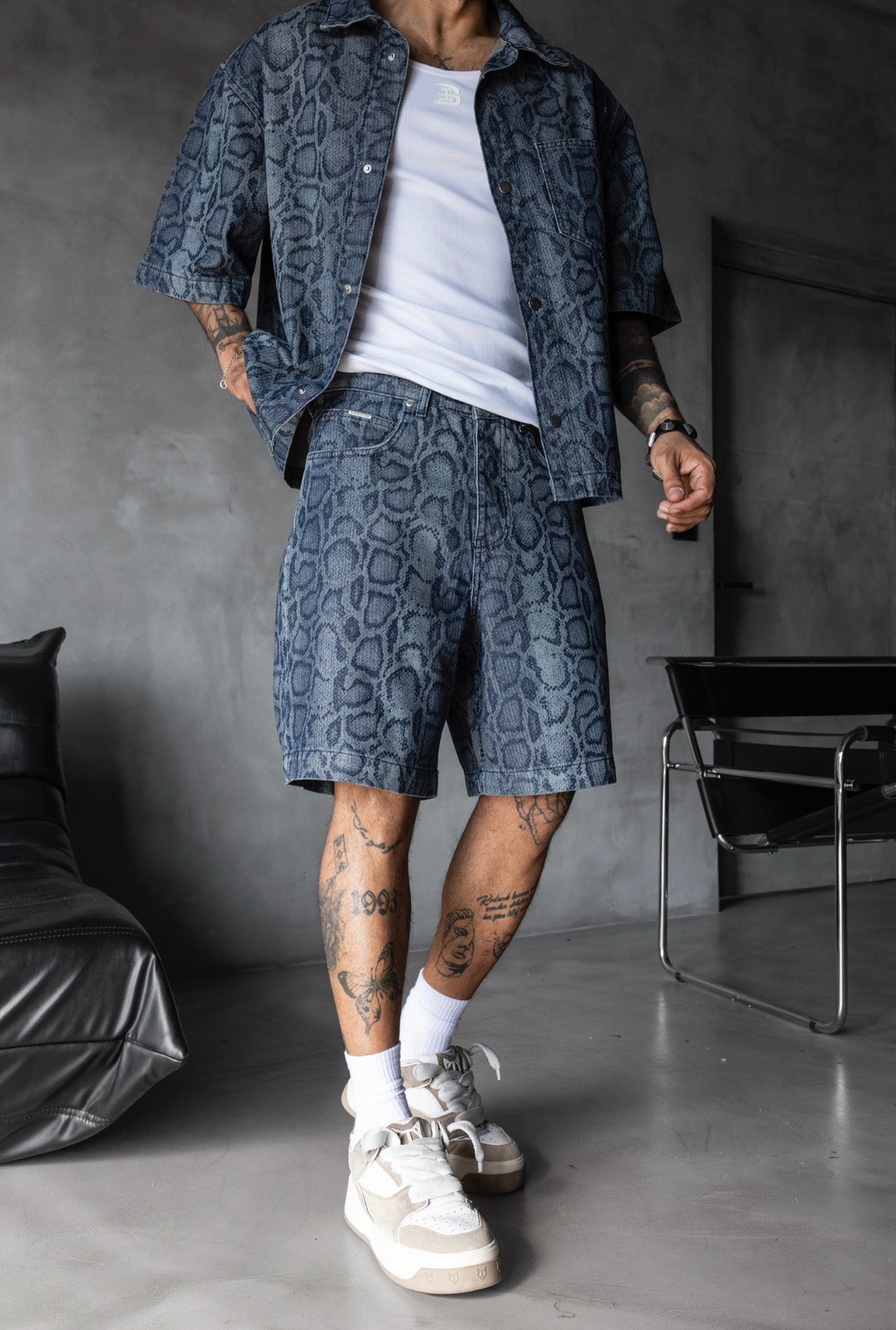 DENIM PITONATO
