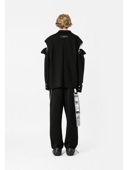 Giacca oversize con zip