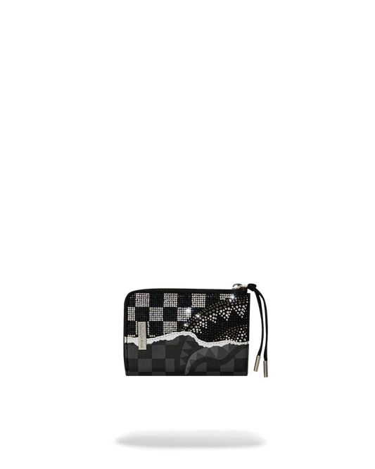 GOLD DIAMOND TEAR WALLET