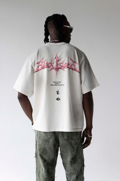 T-SHIRT CON STAMPA BLACK