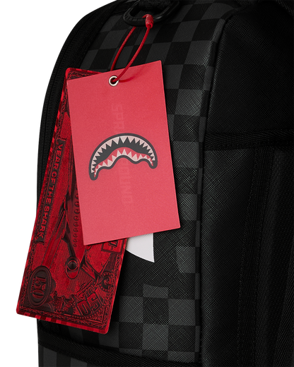 SILVER SIDE DRIP BLACK CHECK DLXSV BACKPACK