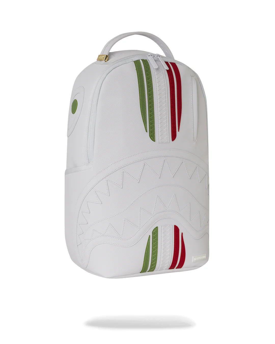 Italy Racing Stripes backpack white sprayground