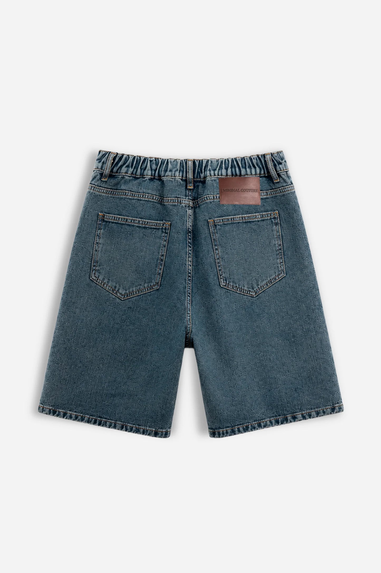 DENIM BERMUDA COPN STRASS E PERLE