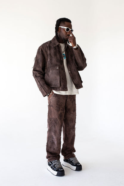 OVERSHIRT STRACCIATA