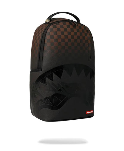 BROWN CHECK GHOST DRIP BACKPACK