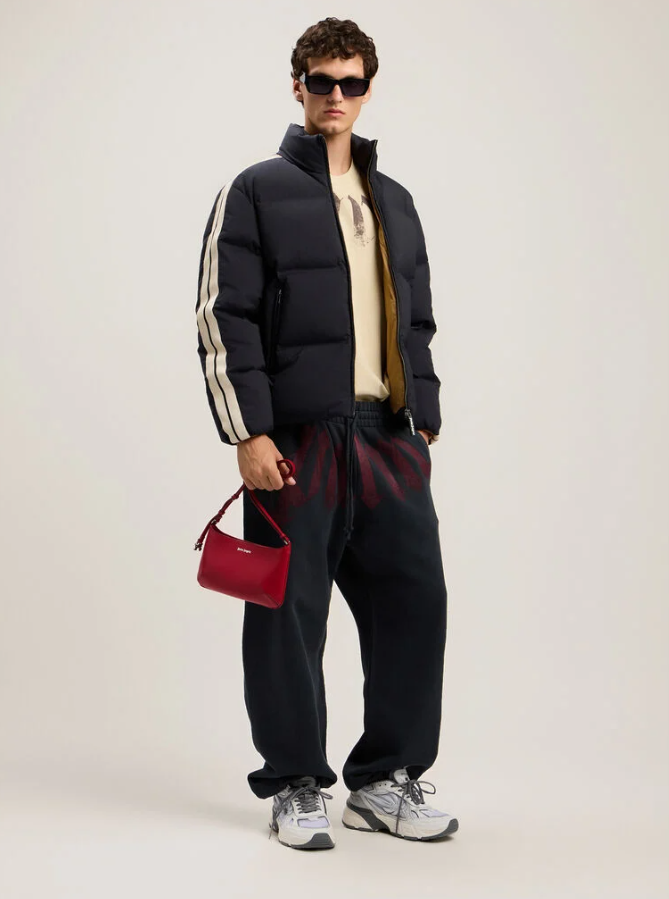 CLASSIC LOGO TRACK PUFFER JACKET