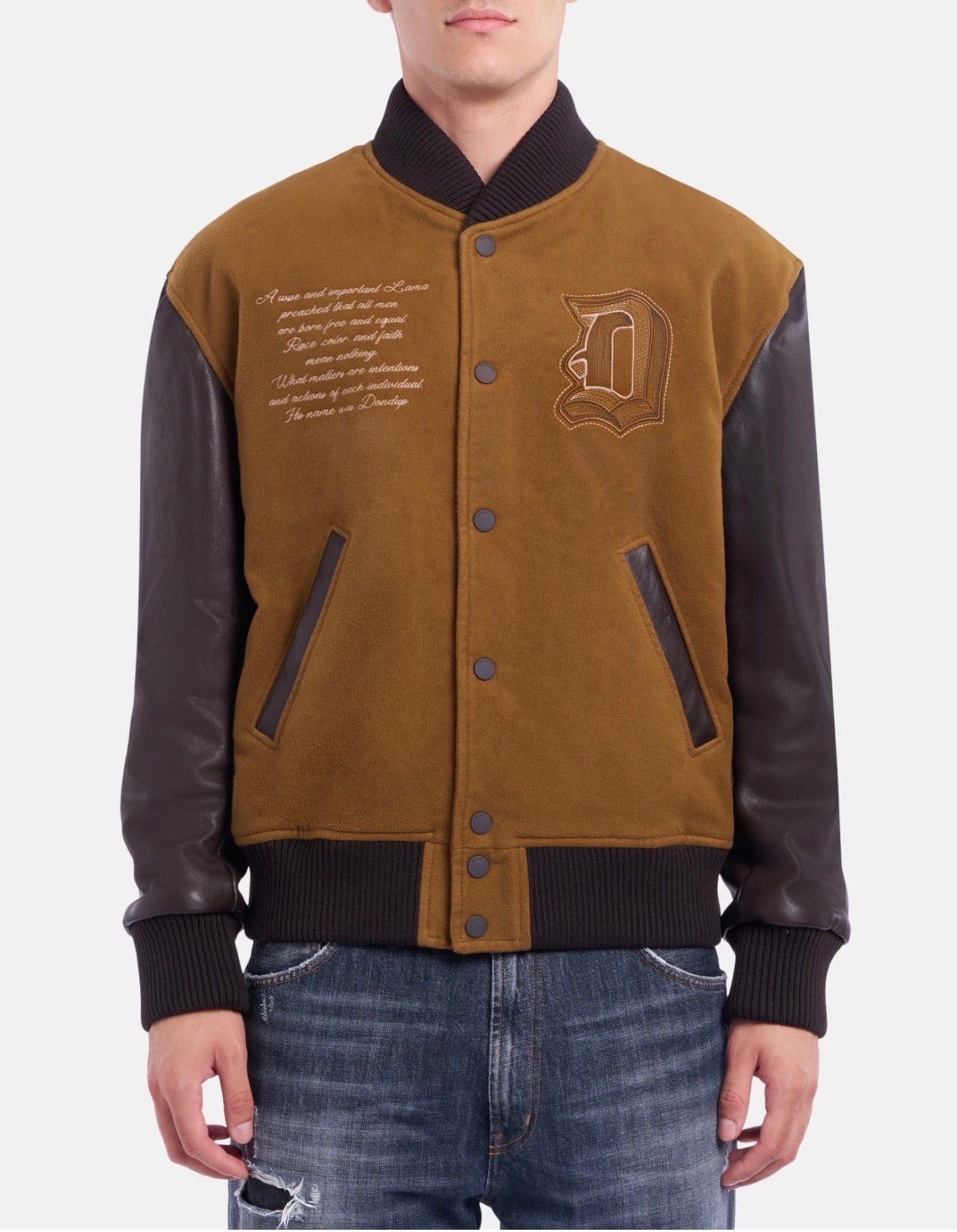 College in panno e pelle