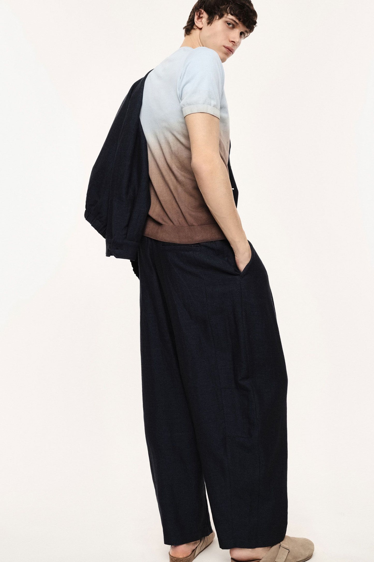 PANTALONE IN LINO