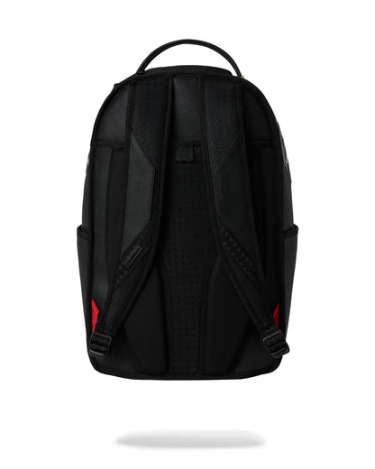 BLACKED OUT METALLIC DRIP BACKPACK