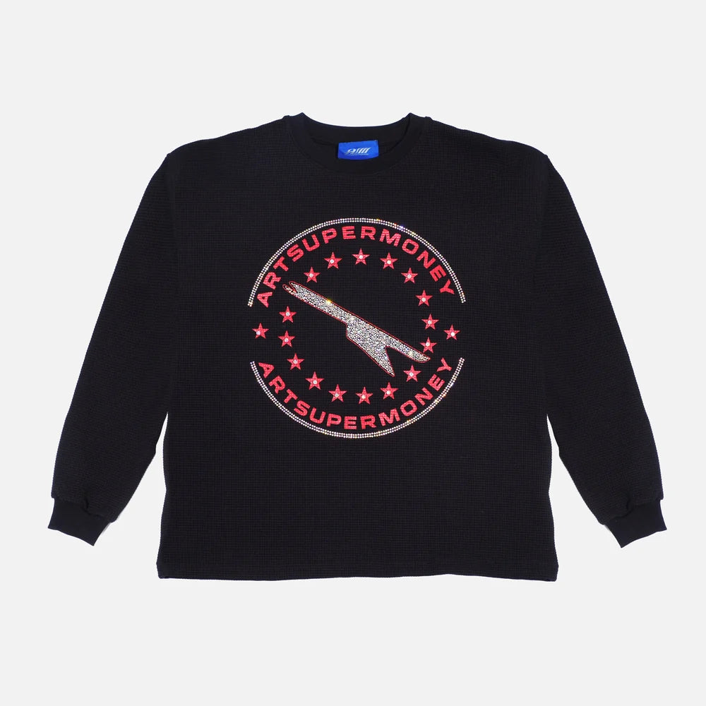 LONGSLEEVE WAFFLE CIRCLE