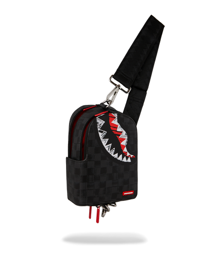 SCRIBBLE SHARK BACKPACK SLING