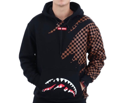 CLAW TEAR CHECK REGULAR HOODIE