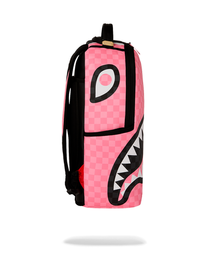 PINK AND BLACK TEAR SIP  BACKPACK