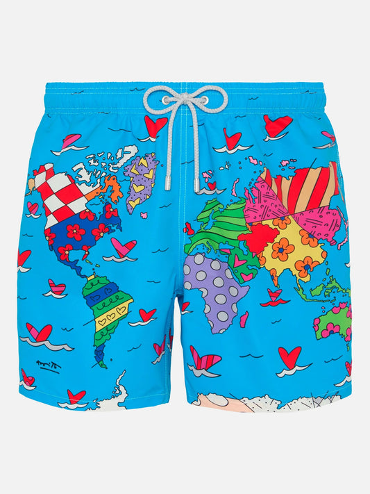 Gustavia placed print Britto World 32