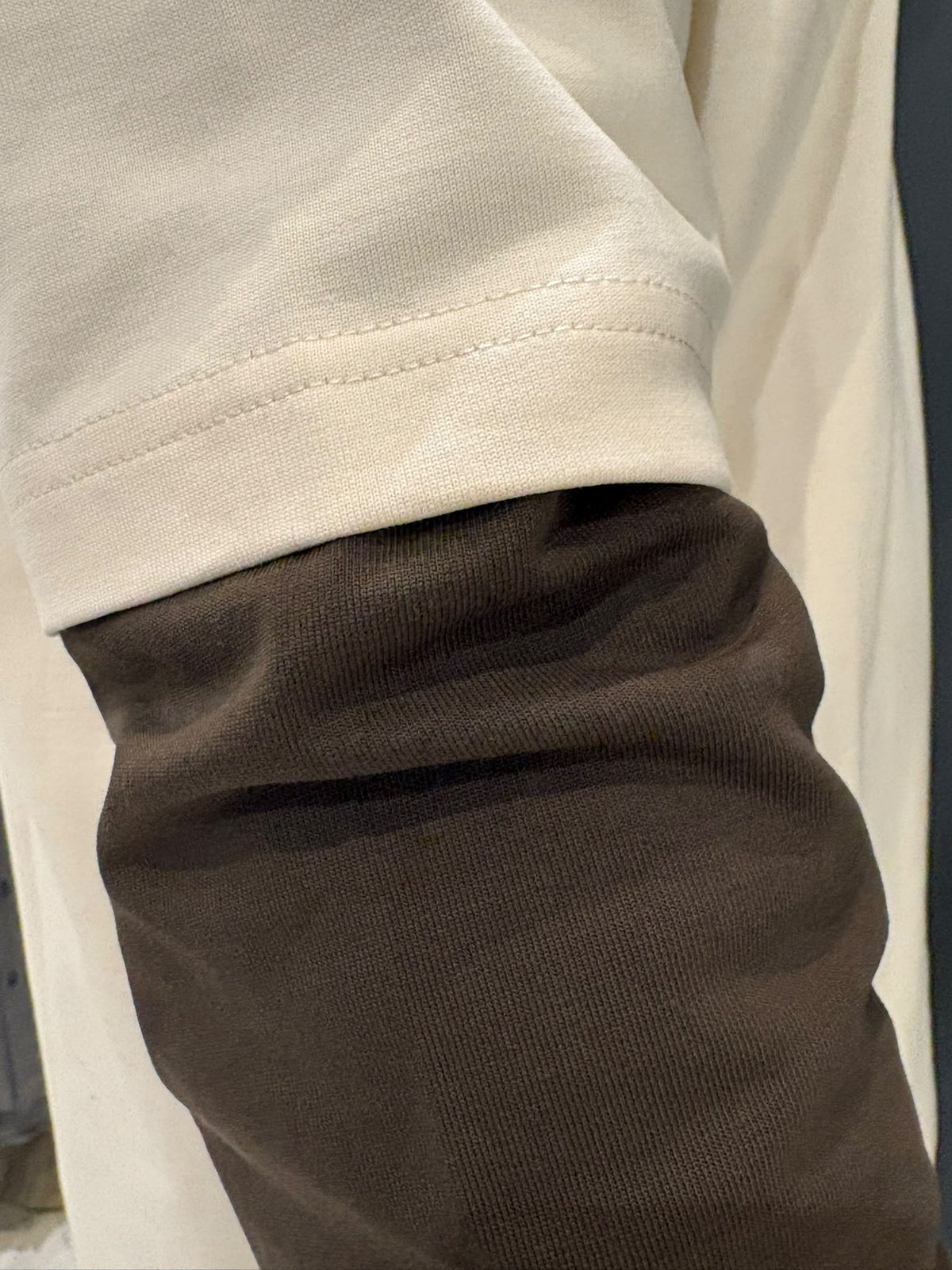 T-SHIRT MANICA DOPPIATA