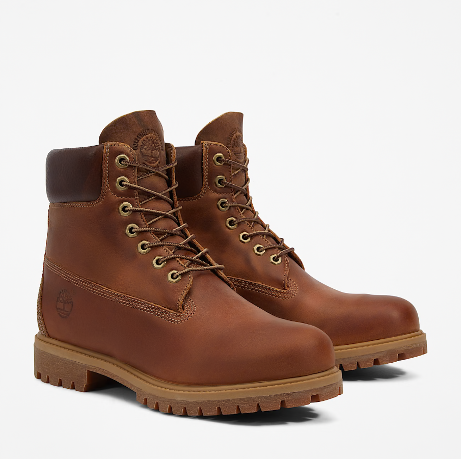 Timberland Premium 6 INCH LACE UP WATERPROOF BOOT BROWN