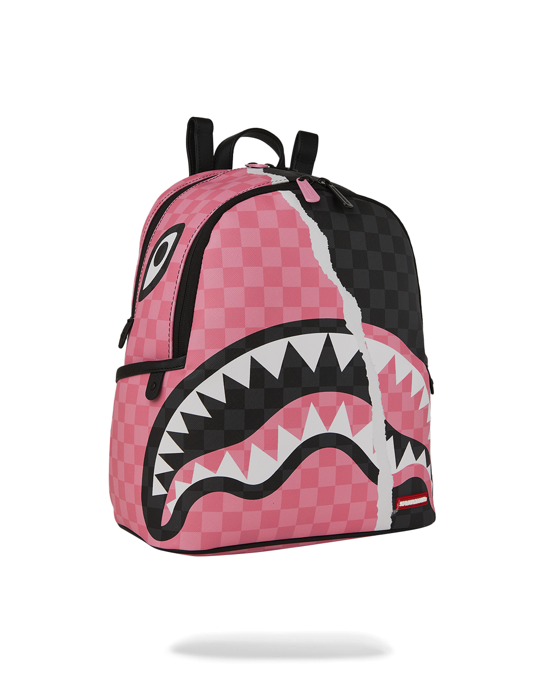 PINK AND BLACK TEAR SIP SAVAGE BACKPACK