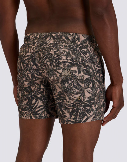 COSTUME DA BAGNO UOMO CORTO GOLDENWAVE STAMPA CAMO PALM