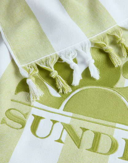 TELO MARE FOUTA JACQUARD RIGATO