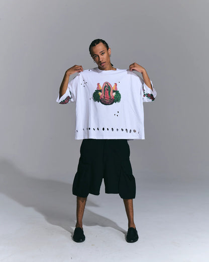 T-SHIRT C/STP MADONNA ROSE