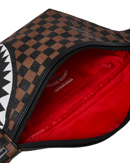 CHECK EMBOSS SAVVY CROSSBODY